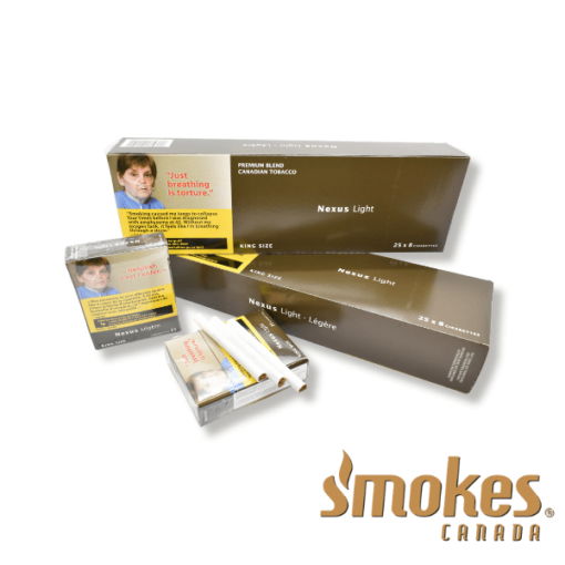 Nexus Light Cigarettes Cartons and Packs