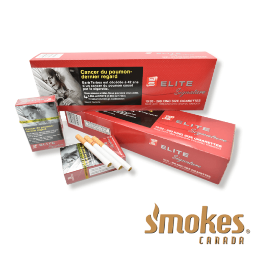 Elite Signature Cigarettes Cartons and Packs