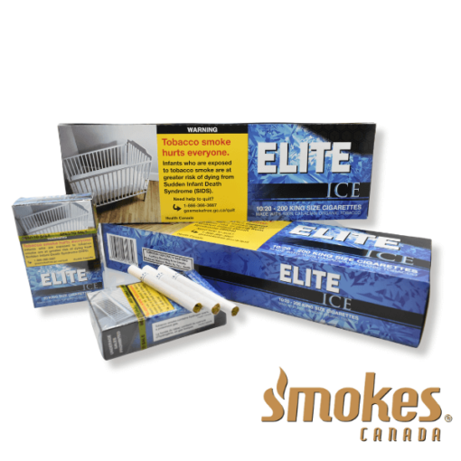 Elite Ice Cigarettes Cartons and Packs