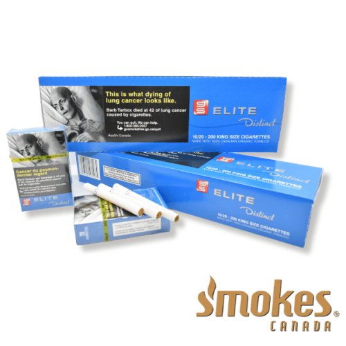 Elite Distinct Cigarettes Cartons and Packs