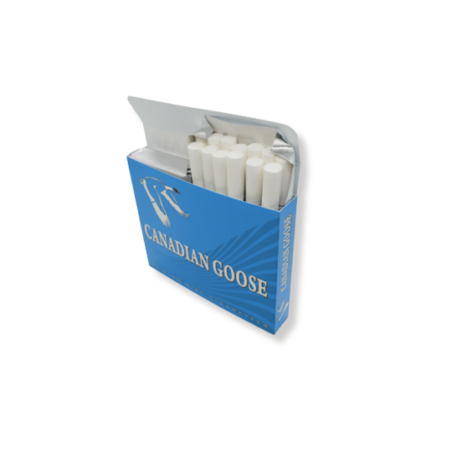 Canadian Goose Light Cigarette Pack Open