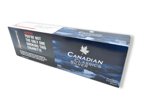 Canadian Classics Silver Cigarettes Carton