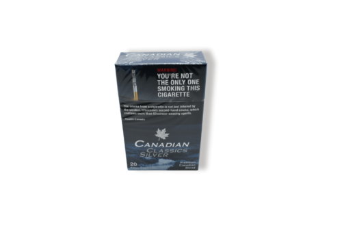 Canadian Classics Silver Cigarettes Pack