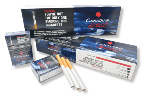 Canadian Classics Original Cigarettes Cartons and Packs