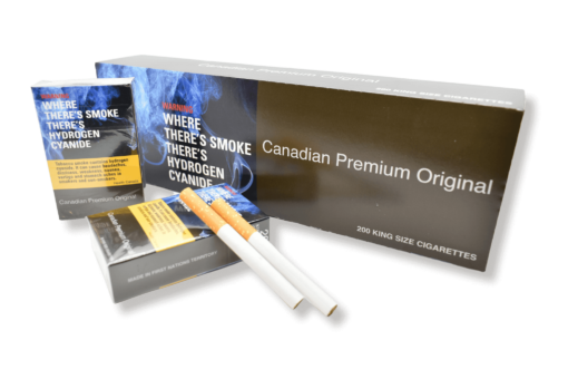 Canadian Premium Original Cigarettes Carton and Packs