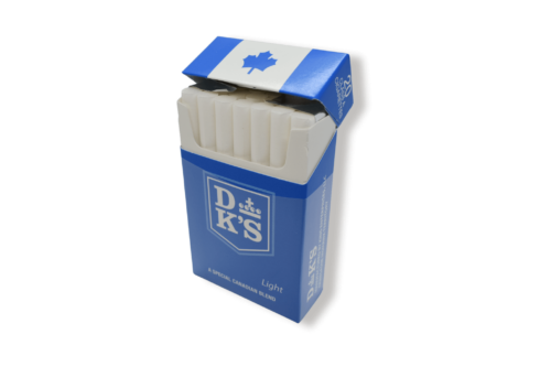 DK's Light Cigarettes Open Pack