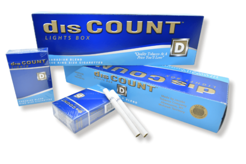 Discount Lights Cigarettes Cartons and Packs