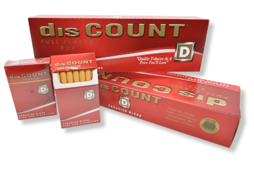 Discount Full-Flavored Cigarettes Cartons and Packs