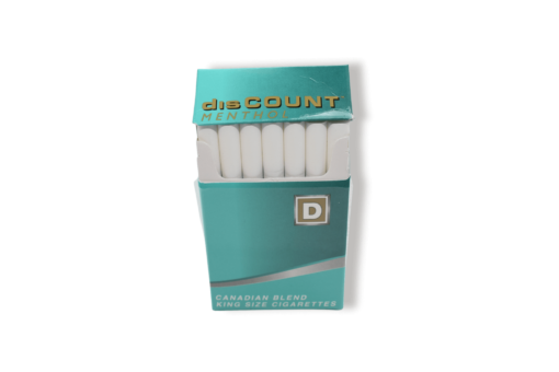 Discount Menthol Cigarettes Open Pack