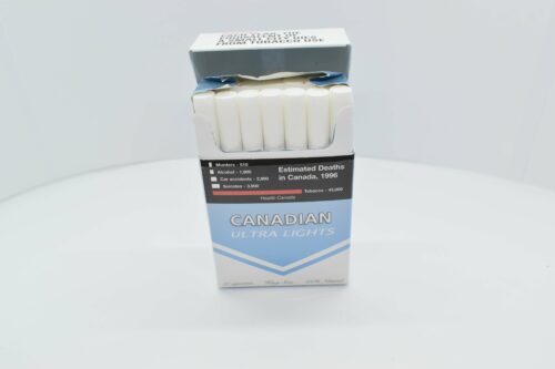 Canadian Ultra Lights Cigarettes Open Pack