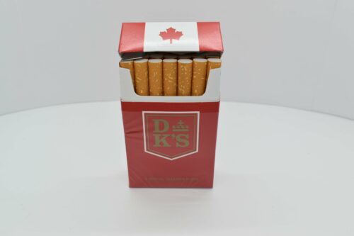 DK's Full Flavour Cigarettes Open Pack