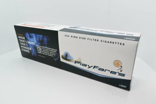 Playfare's Light Cigarettes Carton