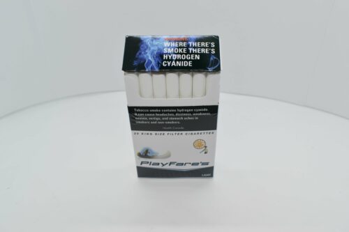 Playfare's Light Cigarettes Open Pack