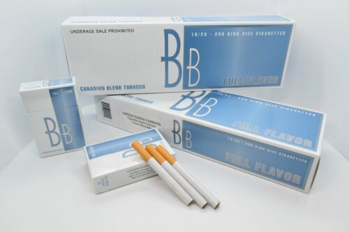 BB Full Flavor Cigarettes Cartons and Packs