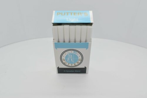 Putter's Light Cigarettes Open Pack