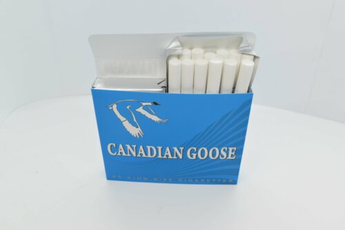 Canadian Goose Light Cigarettes Open Pack