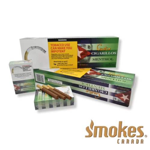 Menthol Castro Cigarillos Cartons and Packs