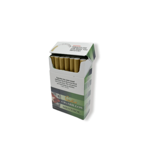 Menthol Castro Cigarillos Open Pack