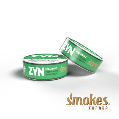 Zyn Spearmint Nicotine Pouches 2 Tins