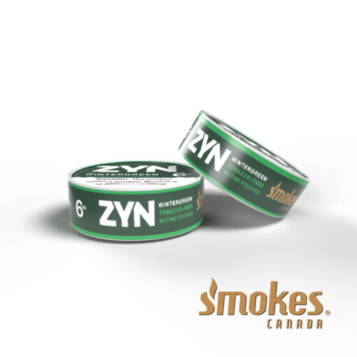 Zyn Wintergreen Nicotine Pouches 2 Tins