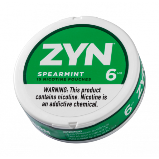 Zyn Spearmint Nicotine Pouches 6mg