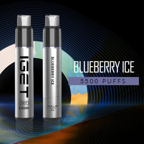 IGET Nicotine Vapes - Blueberry Ice