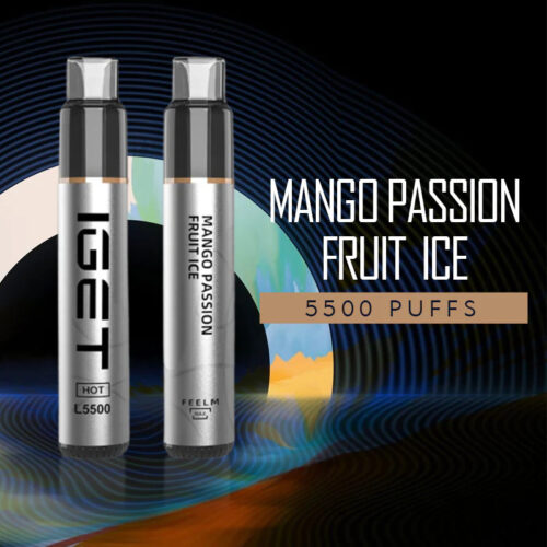 IGET Nicotine Vapes - Mango Passion Fruit Ice