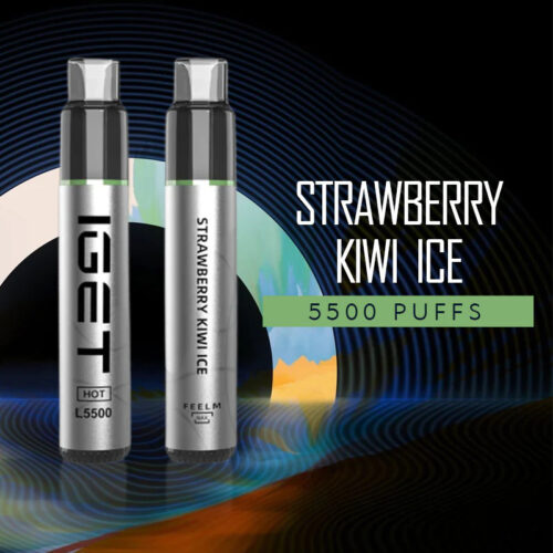 IGET Nicotine Vapes - Strawberry Kiwi Ice