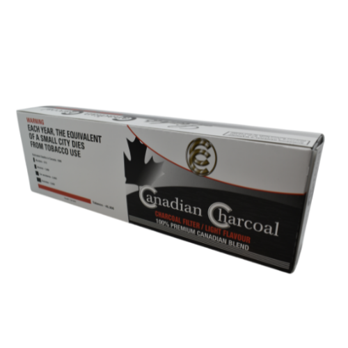 Canadian Charcoal Light Cigarettes Carton