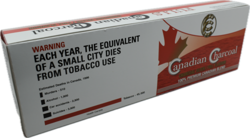 Canadian Charcoal Full Cigarettes Carton