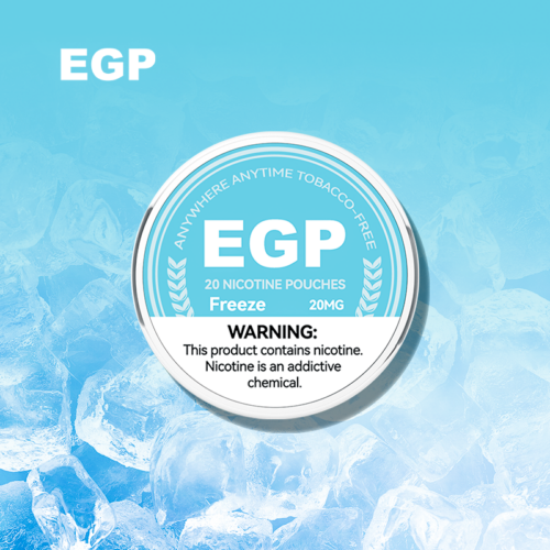 EGP Nicotine Pouches - Freeze (20mg)