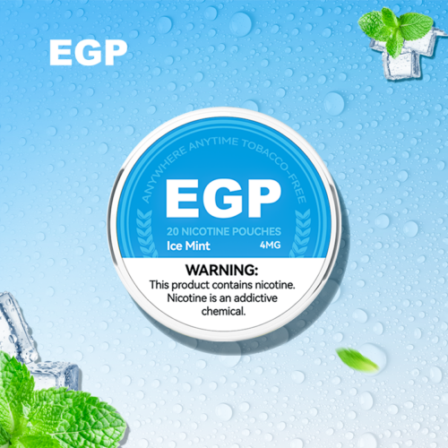 EGP Nicotine Pouches - Ice Mint