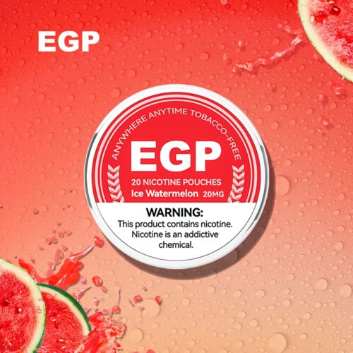 EGP Nicotine Pouches - Ice Watermelon (20mg)