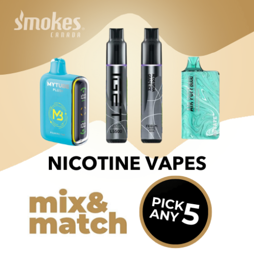 Mix & Match Nicotine Vapes Banner - Pick Any 5