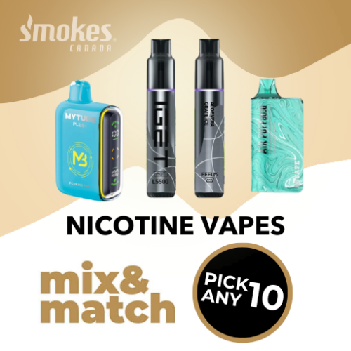 Mix & Match Nicotine Vapes Banner - Pick Any 10