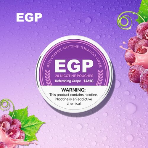 EGP Nicotine Pouches - Refreshing Grape(14mg)